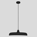 Steinhauer Luminaire � suspension KRISIP Bas, � 1 flamme, plat E27 IP20, noir mat gradable