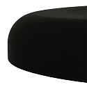 Steinhauer Luminaire � suspension KRISIP Bas, � 1 flamme, plat E27 IP20, noir mat gradable