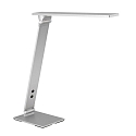 Steinhauer Lampe de table SERENADE rotatif, CCT Switch, inclinable, avec variateur tactile IP20, acier bross� gradable