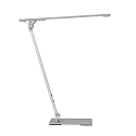 Steinhauer Lampe de table SERENADE rotatif, CCT Switch, inclinable, avec variateur tactile IP20, acier bross� gradable