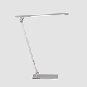 Steinhauer Lampe de table SERENADE rotatif, CCT Switch, inclinable, avec variateur tactile IP20, acier bross� gradable