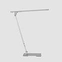 Steinhauer Lampe de table SERENADE rotatif, CCT Switch, inclinable, avec variateur tactile IP20, acier bross� gradable