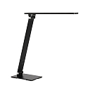 Steinhauer Lampe de table SERENADE rotatif, CCT Switch, inclinable, avec variateur tactile IP20, noir mat gradable