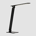 Steinhauer Lampe de table SERENADE rotatif, CCT Switch, inclinable, avec variateur tactile IP20, noir mat gradable