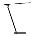 Steinhauer Lampe de table SERENADE rotatif, CCT Switch, inclinable, avec variateur tactile IP20, noir mat gradable