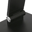 Steinhauer Lampe de table SERENADE rotatif, CCT Switch, inclinable, avec variateur tactile IP20, noir mat gradable