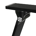 Steinhauer Lampe de table SERENADE rotatif, CCT Switch, inclinable, avec variateur tactile IP20, noir mat gradable