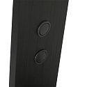 Steinhauer Lampe de table SERENADE rotatif, CCT Switch, inclinable, avec variateur tactile IP20, noir mat gradable