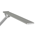 Steinhauer floor lamp SERENADE CCT Switch, adjustable, with touch dimmer IP20, brushed aluminium dimmable