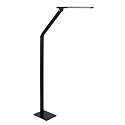 Lampadaire SERENADE CCT Switch, r�glable, avec variateur tactile IP20, noir mat gradable