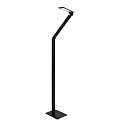 Steinhauer Lampadaire SERENADE CCT Switch, r�glable, avec variateur tactile IP20, noir mat gradable