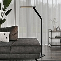 Steinhauer Lampadaire SERENADE CCT Switch, r�glable, avec variateur tactile IP20, noir mat gradable
