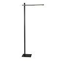 Mexlite Lampadaire STEKK inclinable, avec variateur tactile IP20, noir mat gradable