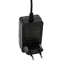 Mexlite Lampadaire STEKK inclinable, avec variateur tactile IP20, noir mat gradable