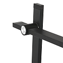 Mexlite Lampadaire STEKK inclinable, avec variateur tactile IP20, noir mat gradable