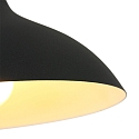 anne light & home Lampe de table KASKET avec interrupteur, avec bras articul�, avec prise de courant E27 IP20, noir mat 