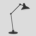anne light & home Lampe de table KASKET avec interrupteur, avec bras articul�, avec prise de courant E27 IP20, noir mat 