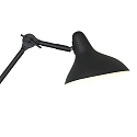 anne light & home Lampe de table KASKET avec interrupteur, avec bras articul�, avec prise de courant E27 IP20, noir mat 