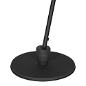 anne light & home Lampe de table KASKET avec interrupteur, avec bras articul�, avec prise de courant E27 IP20, noir mat 