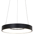 Steinhauer Luminaire � suspension RINGLEDE - � 48CM grand, rond, direct / indirect IP20, noir mat gradable