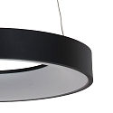 Steinhauer Luminaire � suspension RINGLEDE - � 48CM grand, rond, direct / indirect IP20, noir mat gradable