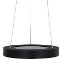 Steinhauer Luminaire � suspension RINGLEDE - � 48CM grand, rond, direct / indirect IP20, noir mat gradable