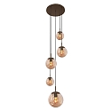 Steinhauer pendant luminaire BOLLIQUE E27 IP20, dimmable