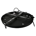 Steinhauer Luminaire � suspension BOLLIQUE 5 flammes E27 IP20, ambre, laiton, noir  gradable