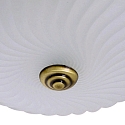 Steinhauer Applique et plafonnier CEILING AND WALL � 1 flamme E27 IP20, bronze, blanche gradable