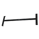 Mexlite Luminaire à suspension BUCKLEY 4 flammes, avec tablette E27 IP20, noir mat gradable