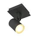 Steinhauer Steinhauer Spot POINT NOIRS LED, 1 flame, GU10, black