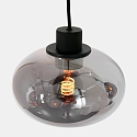 Steinhauer Luminaire à suspension REFLEXION 3 flammes, rond, réglable E27 IP20, noir mat gradable