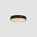 Steinhauer Luminaire de plafond RINGLEDE - � 30CM petit, rond, direct / indirect IP20, noir mat gradable