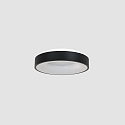 Steinhauer Luminaire de plafond RINGLEDE - � 30CM petit, rond, direct / indirect IP20, noir mat gradable
