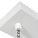 Mexlite pendant luminaire BJORR 3 flames E27 IP20, white matt dimmable