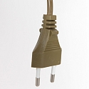Steinhauer table lamp ANCILLA 1 flame, long, with switching function, conical E14 IP20, brushed bronze dimmable