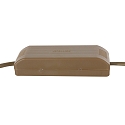 Steinhauer table lamp ANCILLA 1 flame, short, with switching function, conical E27 IP20, brushed bronze dimmable