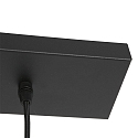 Steinhauer Luminaire � suspension BOLLIQUE 3 flammes, langue E27 IP20, noir mat gradable
