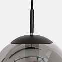 Steinhauer Luminaire � suspension BOLLIQUE 3 flammes, langue E27 IP20, noir mat gradable