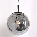 Steinhauer Luminaire � suspension BOLLIQUE 3 flammes, langue E27 IP20, noir mat gradable