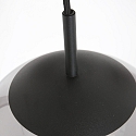 Steinhauer Luminaire � suspension BOLLIQUE 3 flammes, rond E27 IP20, noir mat gradable