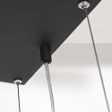 Steinhauer Luminaire � suspension T�R 6 flammes, avec tablette IP20, noir mat gradable