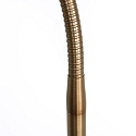 Mexlite floor lamp PLATU with flex arm, with touch dimmer IP20, bronze dimmable