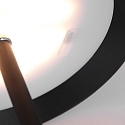 Steinhauer Lampe de table ANCILLA haut bas, avec connexion USB, avec batterie, avec variateur tactile IP54, noir mat gradable