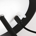 Steinhauer Lampe de table ANCILLA haut bas, avec connexion USB, avec batterie, avec variateur tactile IP54, noir mat gradable
