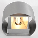 Luminaire mural MURO haut bas, rond, réglable G9 IP20, acier brossé gradable