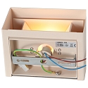 Steinhauer wall luminaire MURO G9 IP20, dimmable