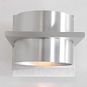 Steinhauer wall luminaire MURO up / down, square, cylindrical, adjustable G9 IP20, steel brushed dimmable