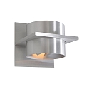 Steinhauer wall luminaire MURO up / down, square, cylindrical, adjustable G9 IP20, steel brushed dimmable