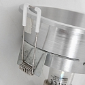 Steinhauer recessed luminaire P�LITE SPOT round, rigid, set back GU10 IP20, steel brushed dimmable